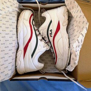 Fila Rey Women's Athletics Shoes Red White and Blue Patriotic Size 8.5